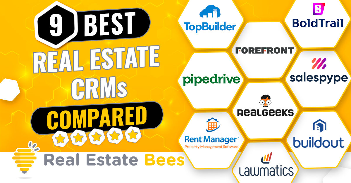 9 Best CRM for Real Estate (Free & Paid Software Apps) Reviews & Comparison