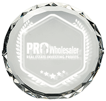 Pro Wholesaler VIP award