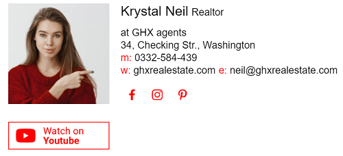 realtor email signature 3