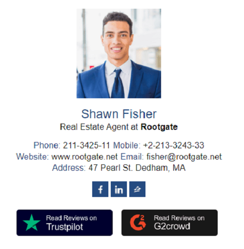 realtor email signature 7